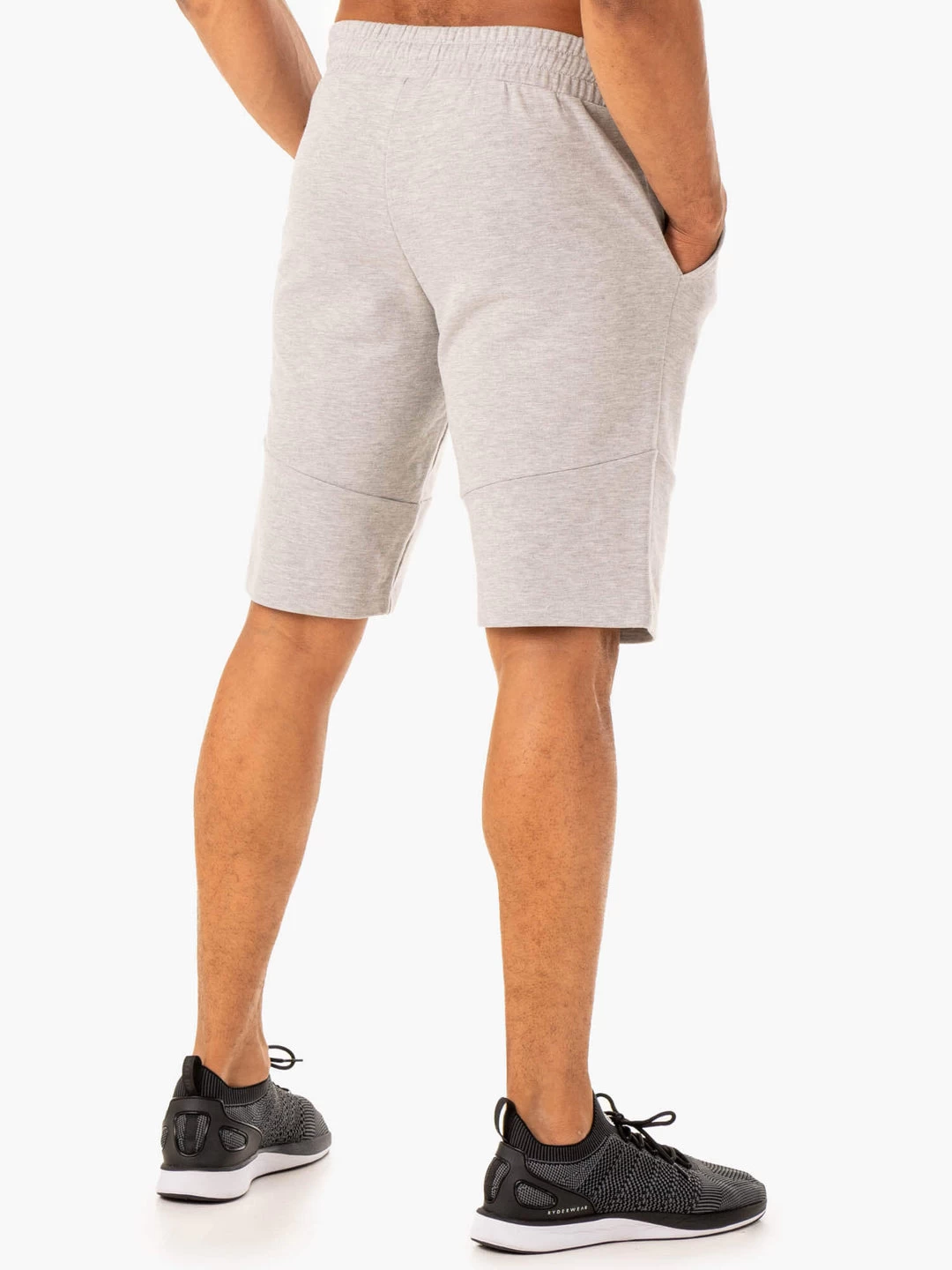 Limitless Track Short - Grey Marl 2 Limitless Track Short - Grey Marl - Image 2