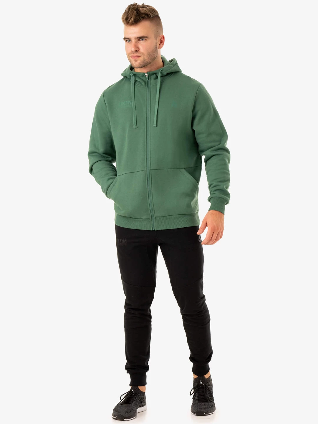 Limitless Zip Up Jacket - Forest Green 5 Limitless Zip Up Jacket - Forest Green - Image 5