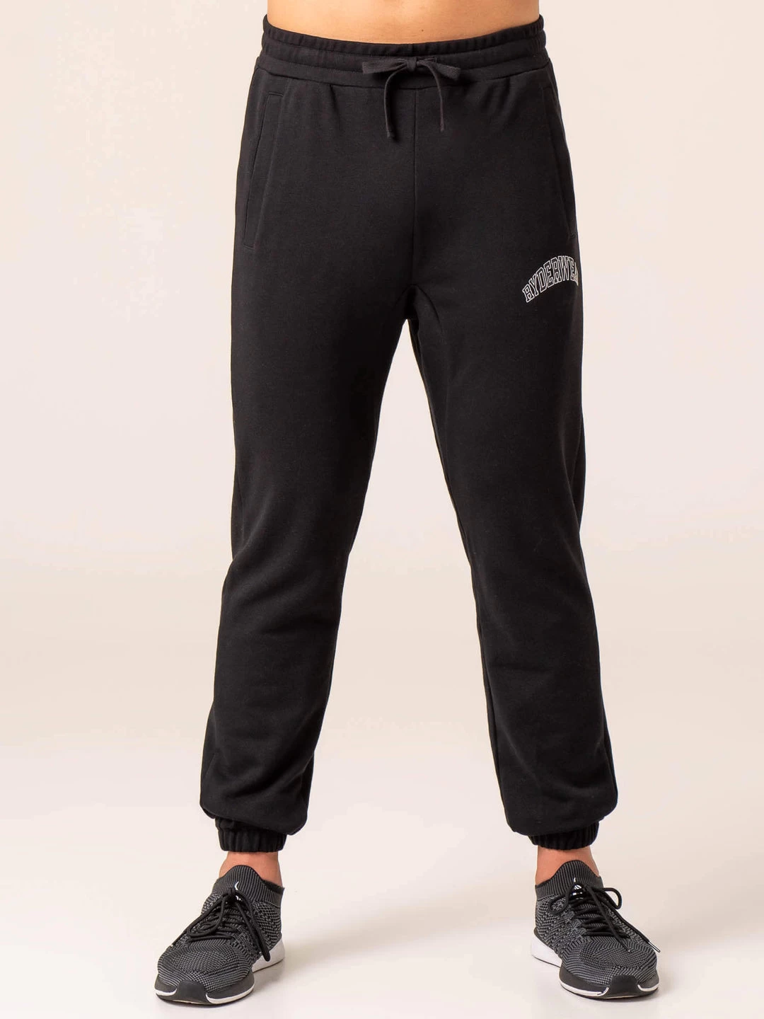 Men's Collegiate Track Pant - Black 4 Men's Collegiate Track Pant - Black - Image 4