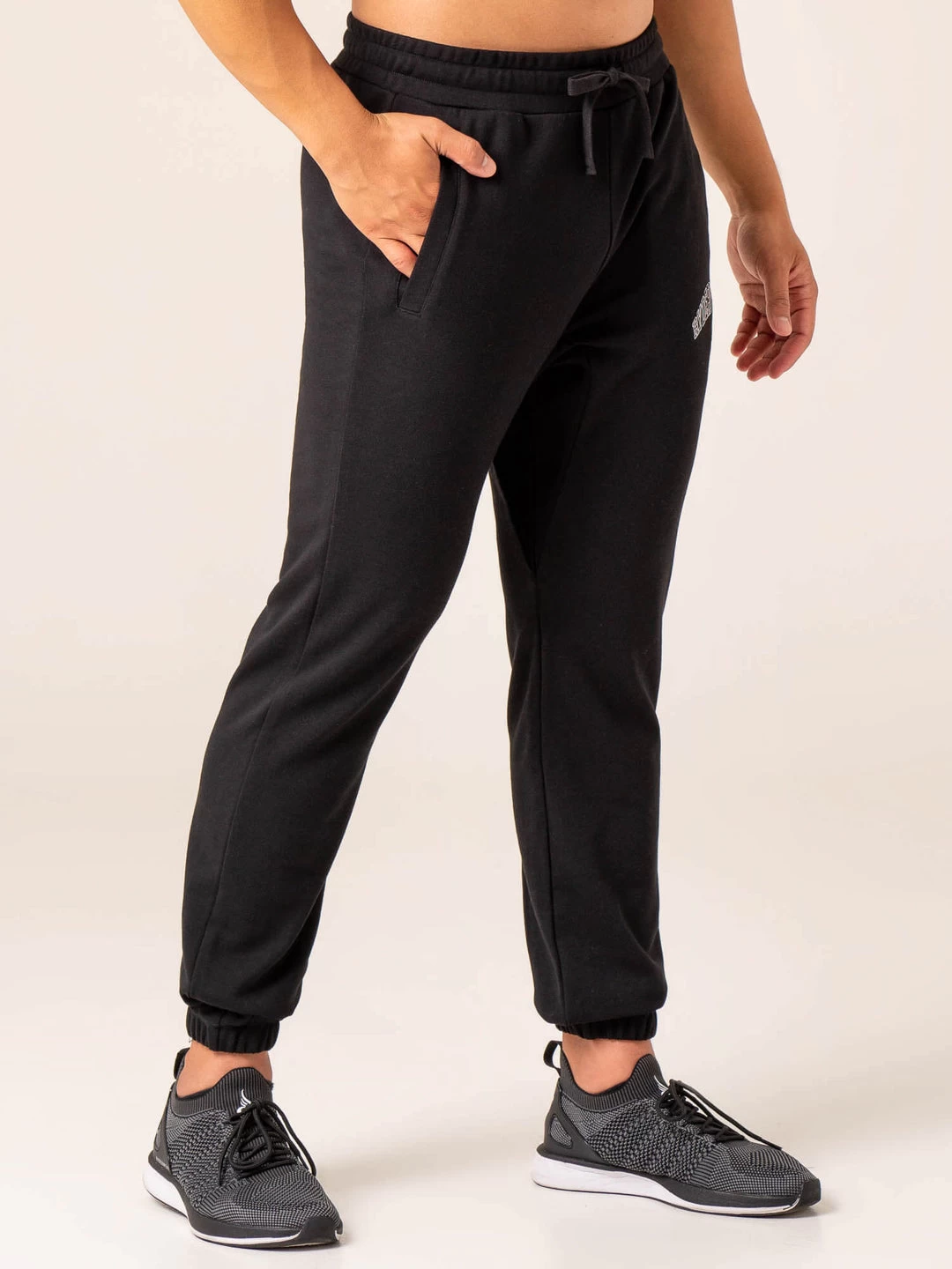 Men's Collegiate Track Pant - Black 2 Men's Collegiate Track Pant - Black - Image 2