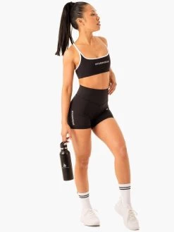 Metal Water Bottle - Black -Ryderwear metal water bottle black accessories ryderwear 563811 1080x