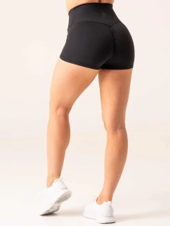 Momentum Cross Over Scrunch Booty Shorts - Black 8 Momentum Cross Over Scrunch Booty Shorts - Black -Ryderwear momentum cross over scrunch booty shorts black clothing ryderwear 382044 1080x