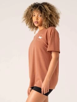 Momentum Oversized T-Shirt - Clay -Ryderwear momentum oversized t shirt clay clothing ryderwear 134909 1080x
