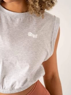 Momentum Tank - Snow Grey Marl -Ryderwear momentum tank snow grey marl clothing ryderwear 657005 1080x