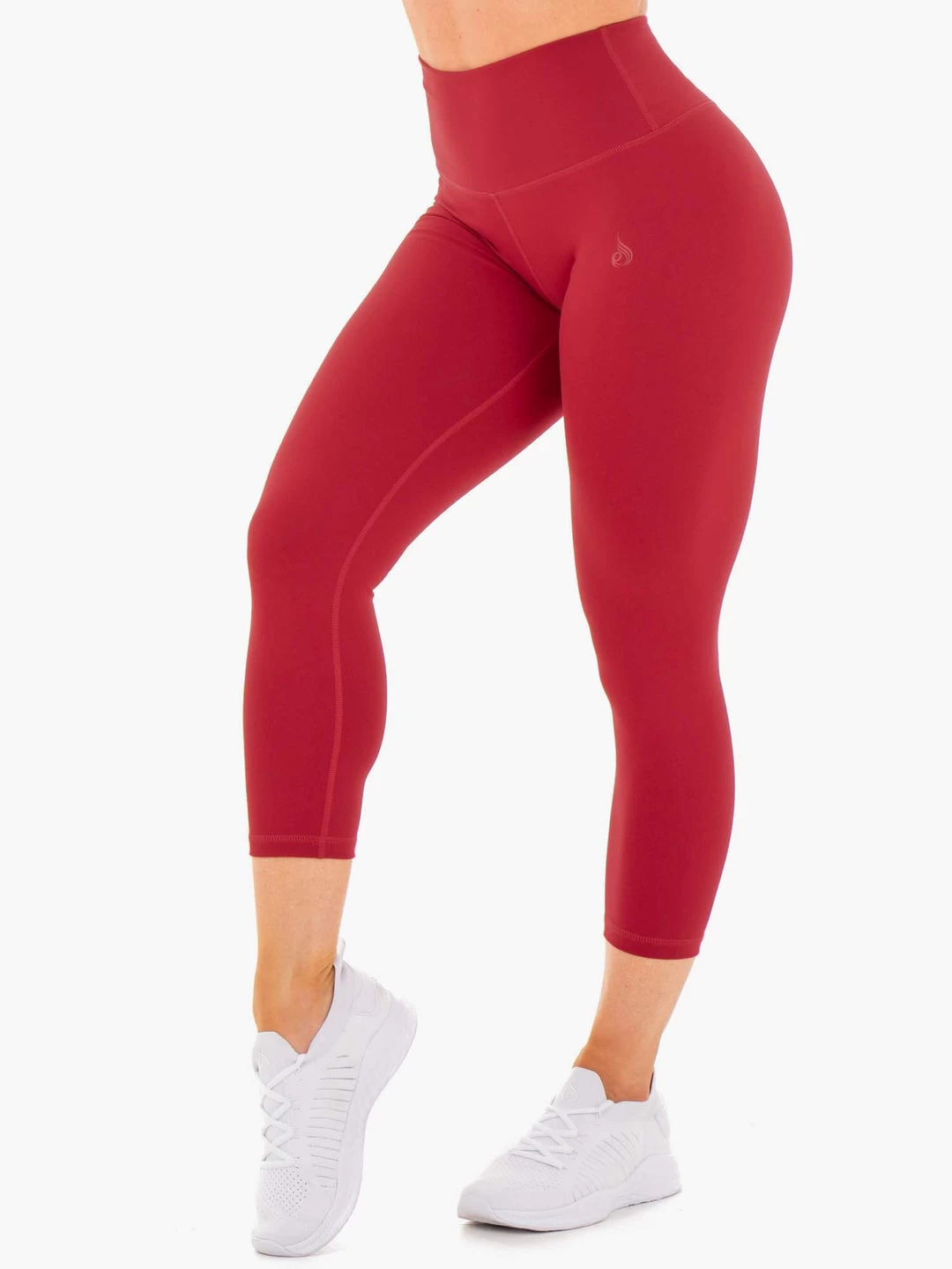 Motion High Waisted 7/8 Leggings - Red 1 Motion High Waisted 7/8 Leggings - Red