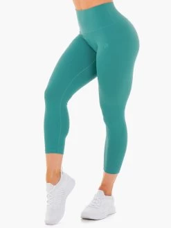 Motion High Waisted 7/8 Leggings - Teal