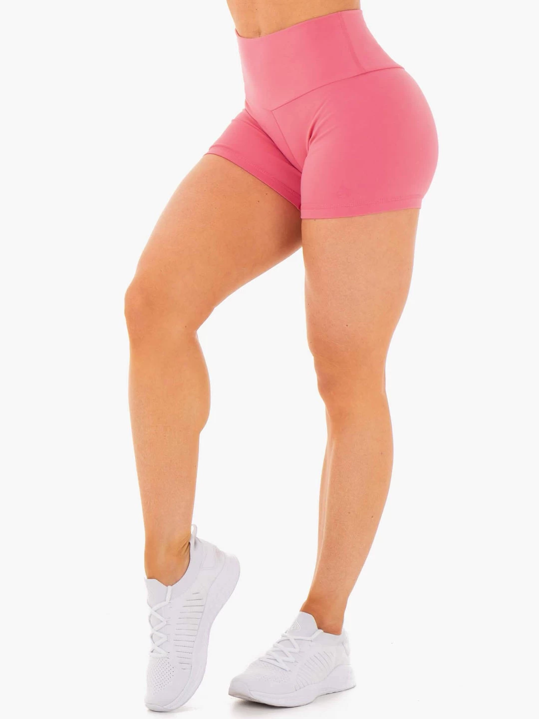 Motion High Waisted Shorts - Pink Lemonade 1 Motion High Waisted Shorts - Pink Lemonade