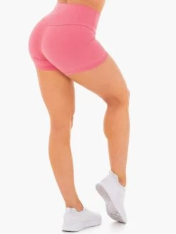 Motion High Waisted Shorts - Pink Lemonade 6 Motion High Waisted Shorts - Pink Lemonade -Ryderwear motion high waisted shorts pink lemonade clothing ryderwear 866543 1080x