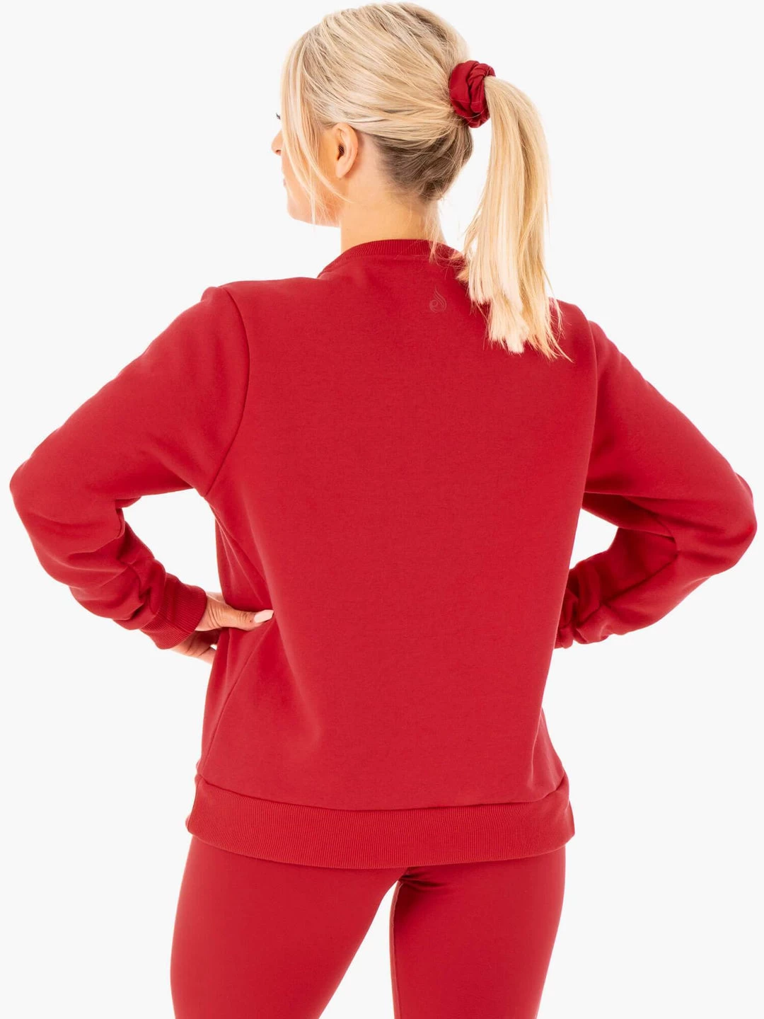 Motion Oversized Sweater - Red 2 Motion Oversized Sweater - Red - Image 2