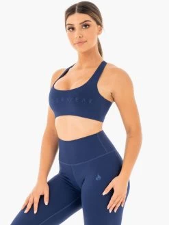 Motion Sports Bra - Navy -Ryderwear motion sports bra navy clothing ryderwear 435245 1080x