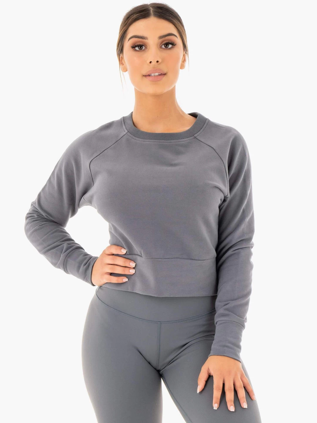 Motion Sweater - Charcoal 1 Motion Sweater - Charcoal
