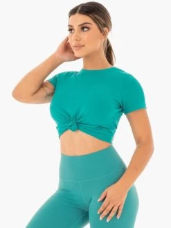 Motion T-Shirt - Teal 9 Motion T-Shirt - Teal -Ryderwear motion t shirt teal clothing ryderwear 116946 1080x