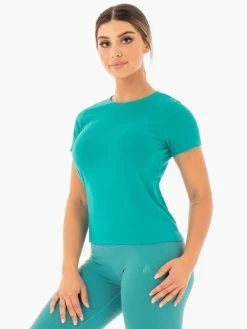 Motion T-Shirt - Teal 7 Motion T-Shirt - Teal -Ryderwear motion t shirt teal clothing ryderwear 567007 1080x