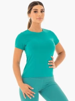 Motion T-Shirt - Teal 8 Motion T-Shirt - Teal -Ryderwear motion t shirt teal clothing ryderwear 892050 1080x
