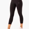Movement High Waisted 7/8 Pocket Leggings - Black