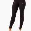 Movement High Waisted Pocket Leggings - Black