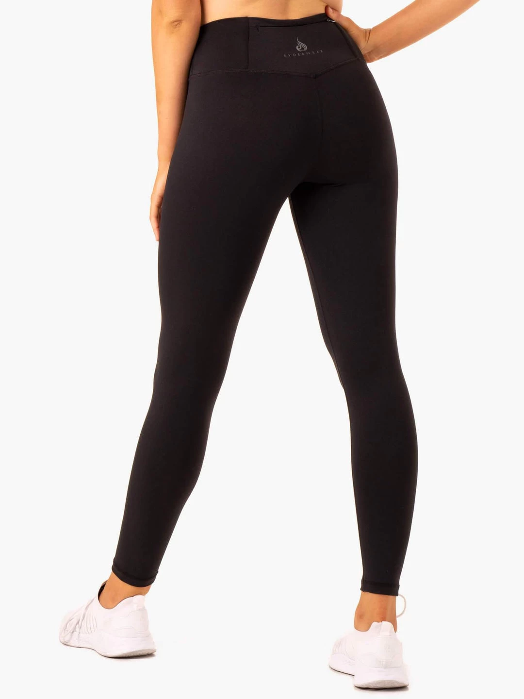 Movement High Waisted Pocket Leggings - Black 2 Movement High Waisted Pocket Leggings - Black - Image 2