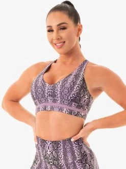 NEM X RW Sports Bra - Purple Snake 8 NEM X RW Sports Bra - Purple Snake -Ryderwear nem x rw sports bra purple snake clothing ryderwear 445034 1080x