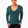 NKD Align Long Sleeve Training Top - Teal
