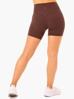 NKD Align Shorts - Chocolate 8 NKD Align Shorts - Chocolate -Ryderwear nkd align shorts chocolate clothing ryderwear 251094 1080x