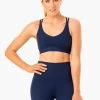 NKD Align Sports Bra - Navy