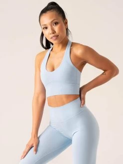 NKD Arch Halter Sports Bra - Baby Blue 11 NKD Arch Halter Sports Bra - Baby Blue -Ryderwear nkd arch halter sports bra baby blue clothing ryderwear 812153 1080x