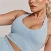 NKD Arch Halter Sports Bra - Baby Blue