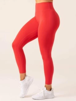 NKD Arch Leggings - Red -Ryderwear nkd arch leggings red clothing ryderwear 977738 1080x