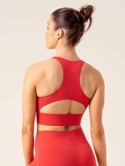 NKD Arch Sports Bra - Red -Ryderwear nkd arch sports bra red clothing ryderwear 412663 1080x