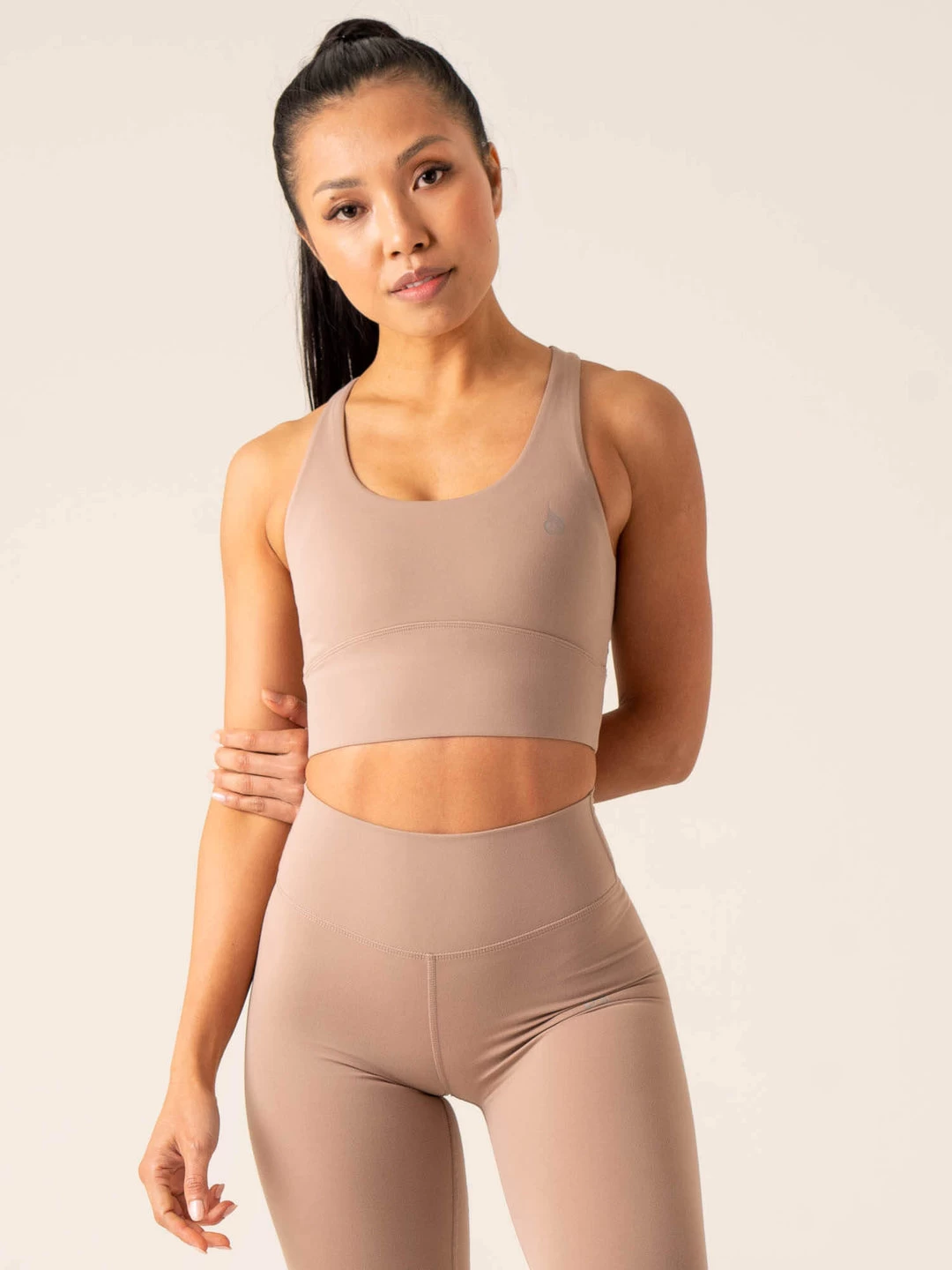 NKD Arch Sports Bra - Taupe 4 NKD Arch Sports Bra - Taupe - Image 4