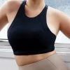 NKD Frame Long Line Sports Bra - Black
