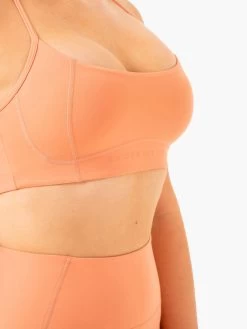 NKD Frame Sports Bra - Terracotta -Ryderwear nkd frame sports bra terracotta clothing ryderwear 574858 1080x