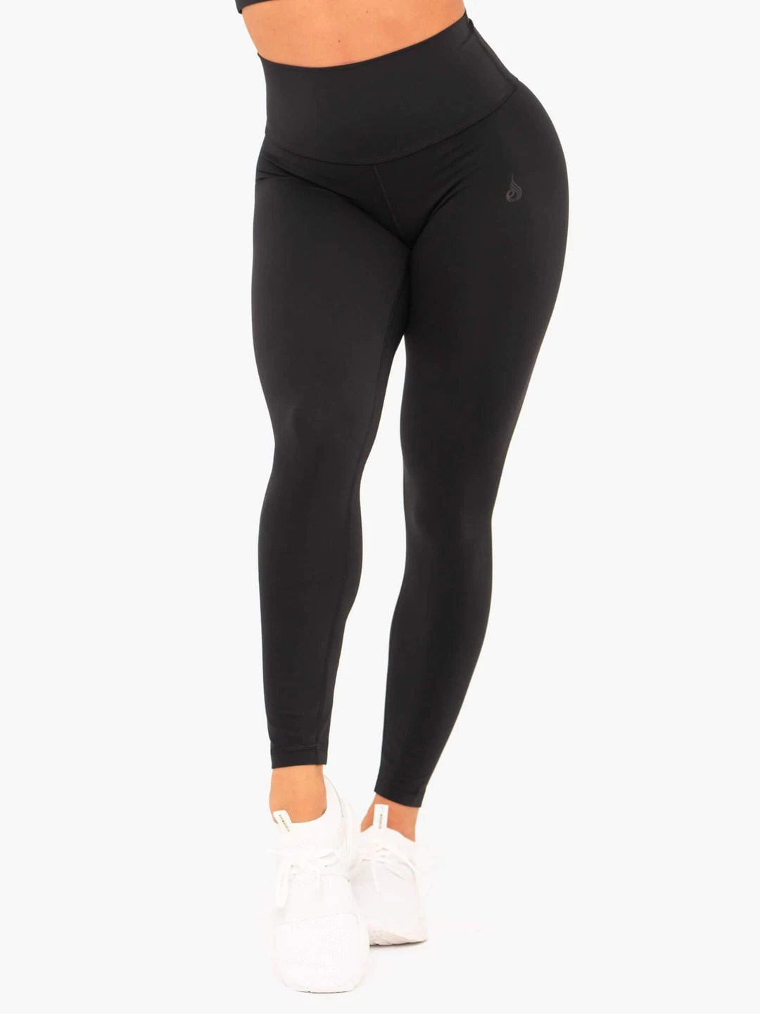 NKD High Waisted Leggings - Black 3 NKD High Waisted Leggings - Black - Image 3