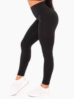 NKD High Waisted Leggings - Black 8 NKD High Waisted Leggings - Black -Ryderwear nkd high waisted leggings black clothing ryderwear 574898 1080x