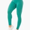 NKD High Waisted Leggings - Turquoise
