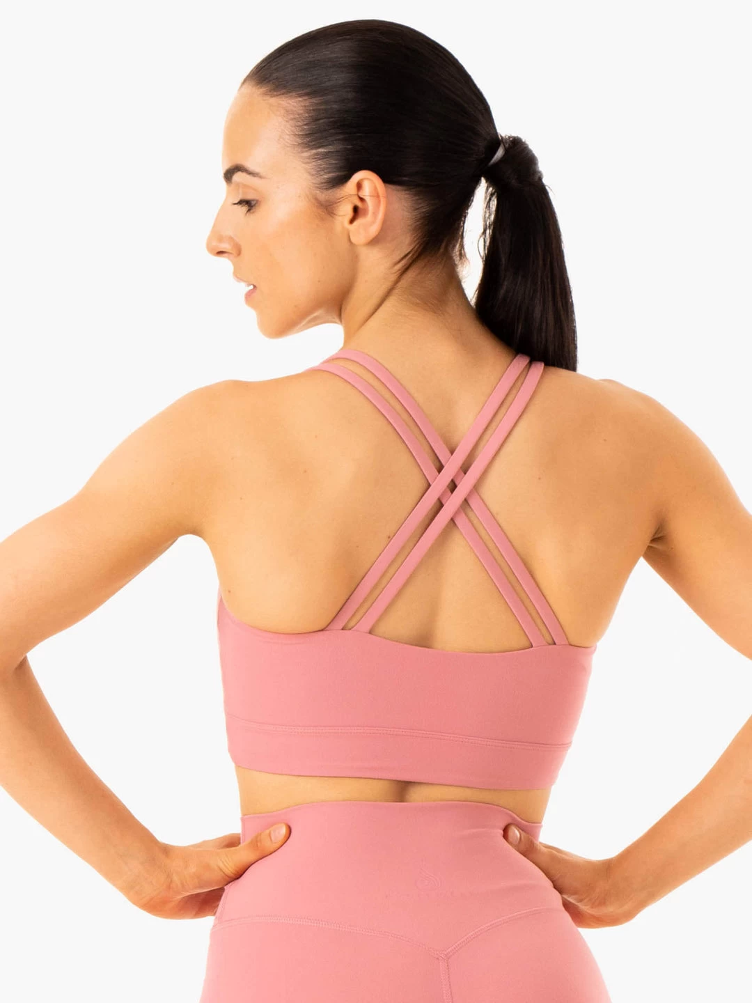 NKD Refine Sports Bra - Dusty Pink 2 NKD Refine Sports Bra - Dusty Pink - Image 2