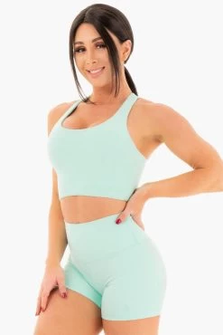 NKD Sports Bra - Aqua -Ryderwear nkd sports bra aqua clothing ryderwear 113792 1080x