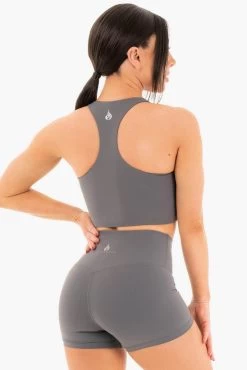 NKD Sports Bra - Charcoal -Ryderwear nkd sports bra charcoal clothing ryderwear 475813 1080x