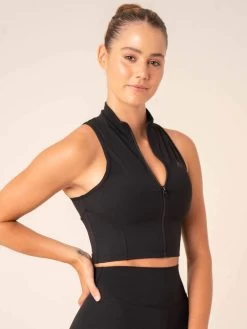 NKD Zip Tank - Black