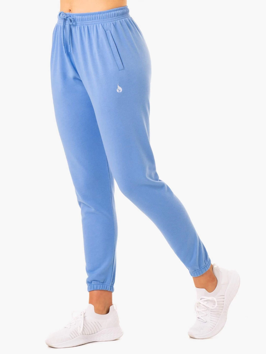 Off-Duty Fleece Track Pants - Sky Blue 1 Off-Duty Fleece Track Pants - Sky Blue