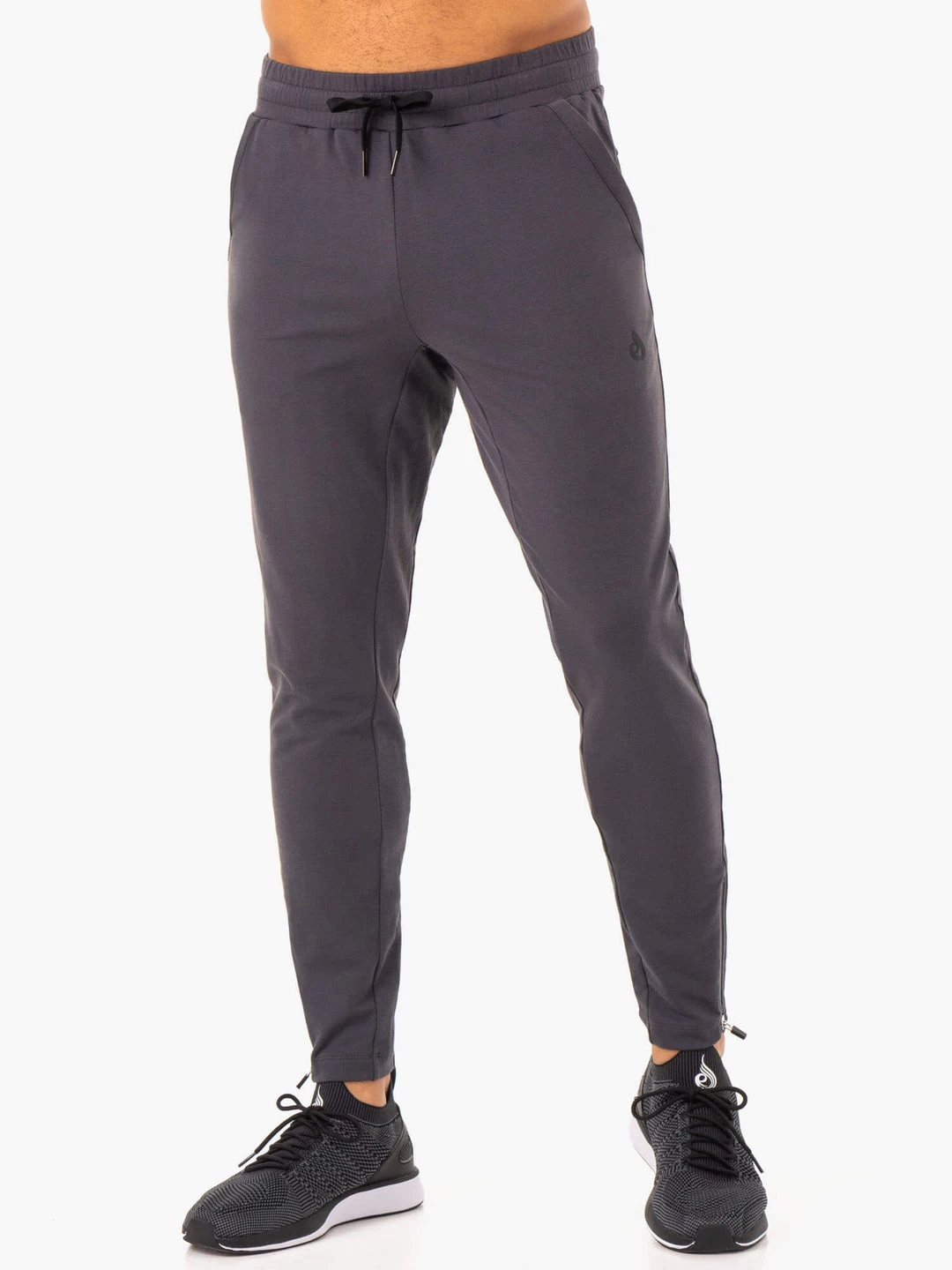 Optimal Gym Track Pant - Charcoal 1 Optimal Gym Track Pant - Charcoal