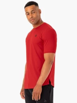 Optimal Mesh T-Shirt - Red -Ryderwear optimal mesh t shirt red clothing ryderwear 221921 1080x