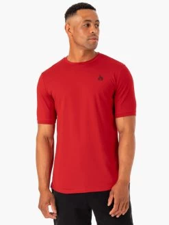 Optimal Mesh T-Shirt - Red