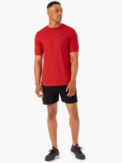 Optimal Mesh T-Shirt - Red -Ryderwear optimal mesh t shirt red clothing ryderwear 983158 1080x