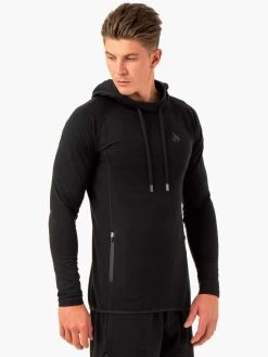Optimal Pullover Hoodie - Black -Ryderwear optimal pullover hoodie black clothing ryderwear 439857 1080x