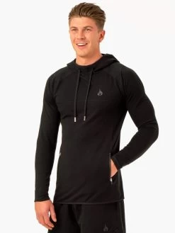 Optimal Pullover Hoodie - Black