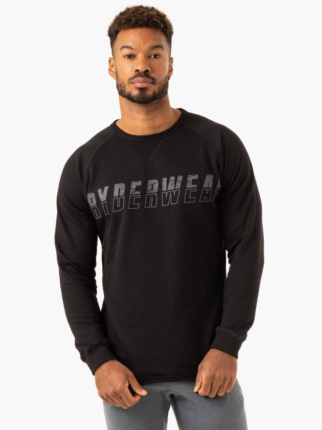 Overdrive Crew Neck - Black 1 Overdrive Crew Neck - Black