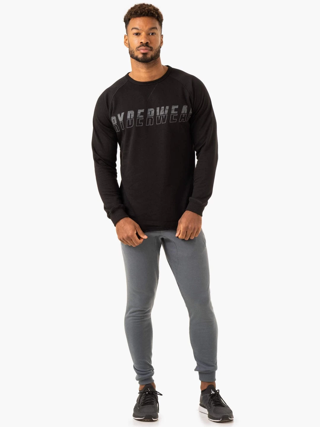 Overdrive Crew Neck - Black 4 Overdrive Crew Neck - Black - Image 4