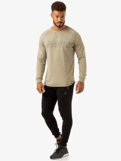 Overdrive Crew Neck - Sage Green 9 Overdrive Crew Neck - Sage Green -Ryderwear overdrive crew neck sage green clothing ryderwear 258792 1080x