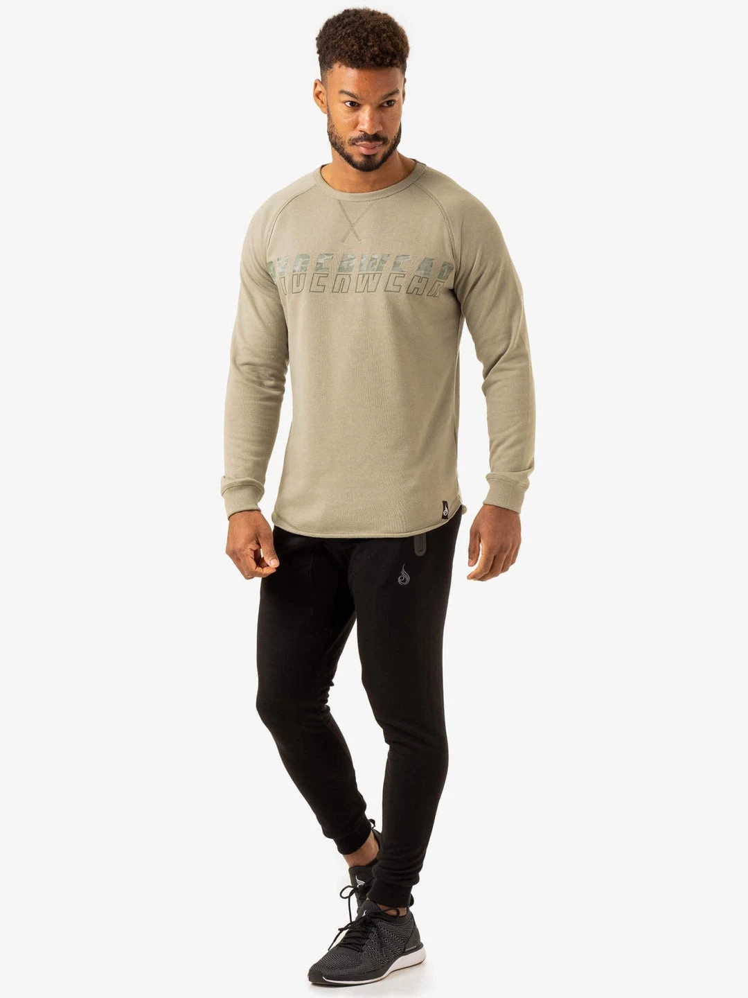 Overdrive Crew Neck - Sage Green 5 Overdrive Crew Neck - Sage Green - Image 5